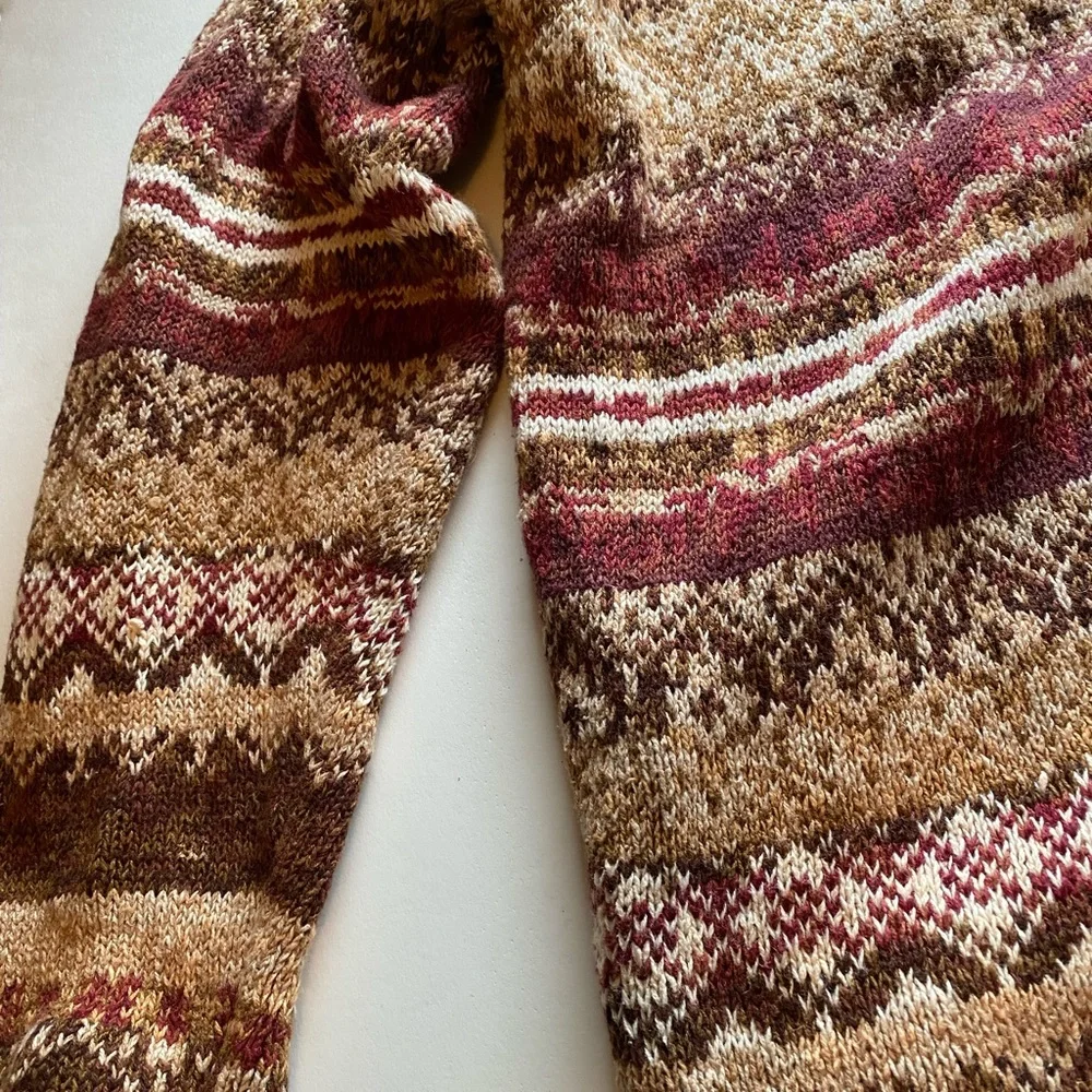 Heirloom Collectibles Fair Isle Sweater Womens M - Picture 9 of 11